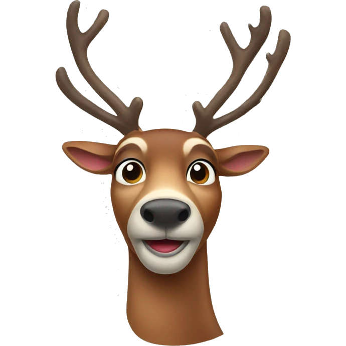 Reindeer emoji