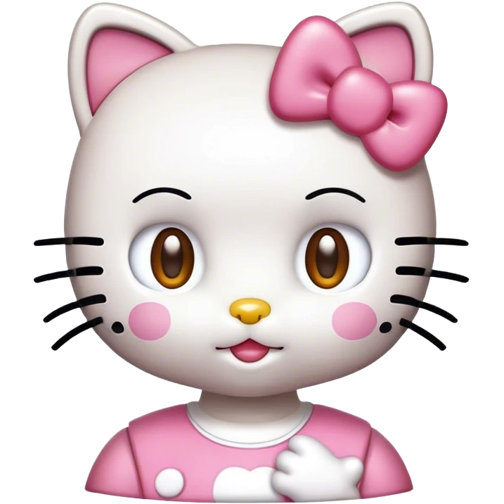 Hello kitty emoji