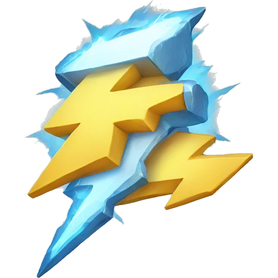 Lightning emoji