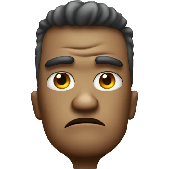 angry emoji with arms crossed emoji