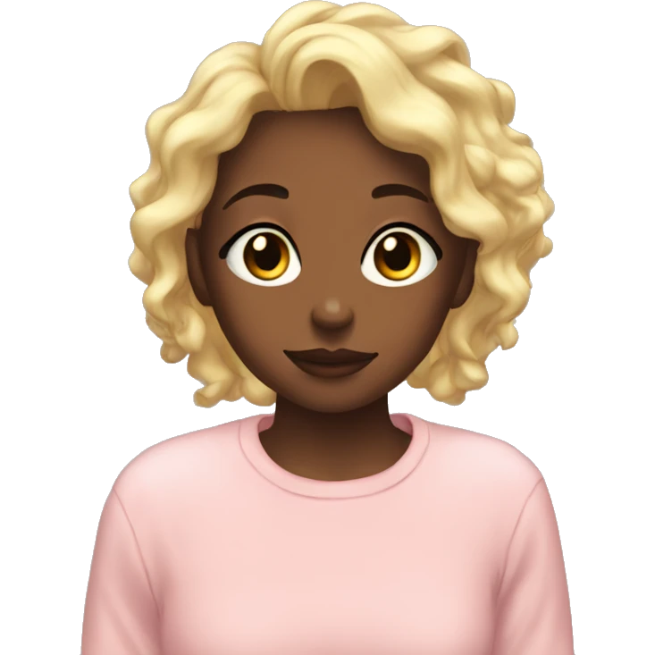 Aesthetic girl morning emoji