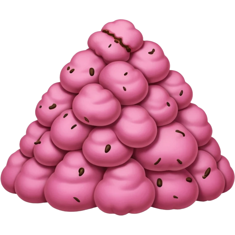 Caca 💩 rose emoji