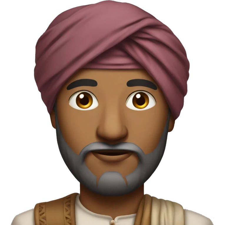 indian man with turban emoji