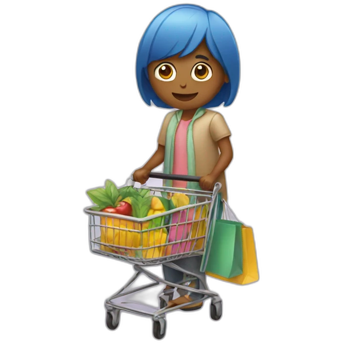 shopping emoji