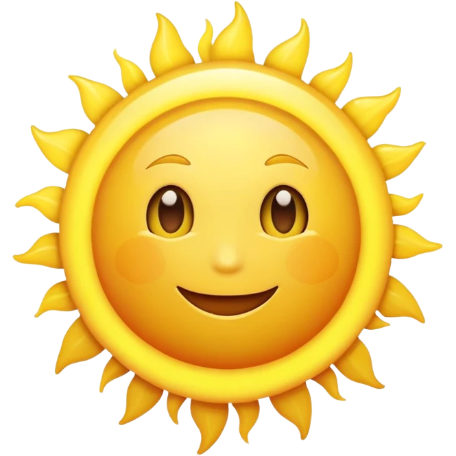 sun emoji