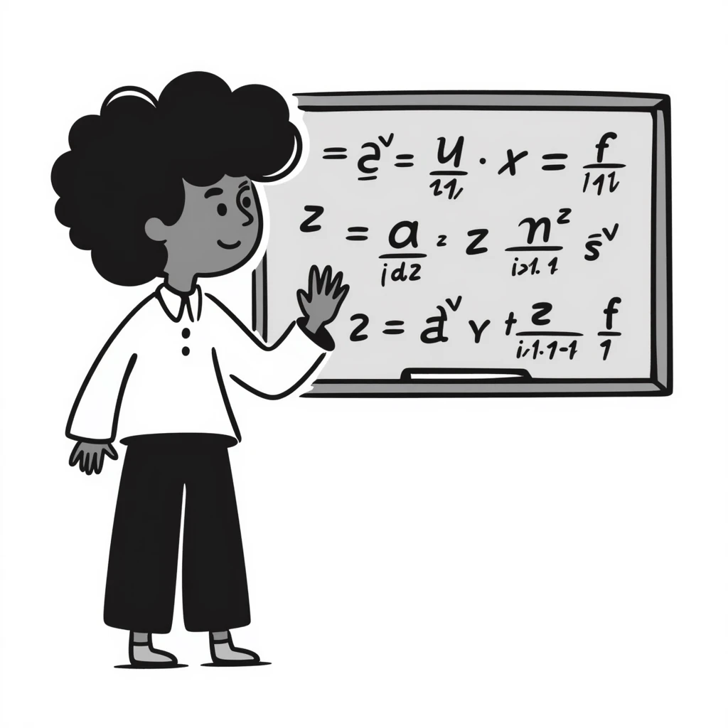 black mathematician emoji