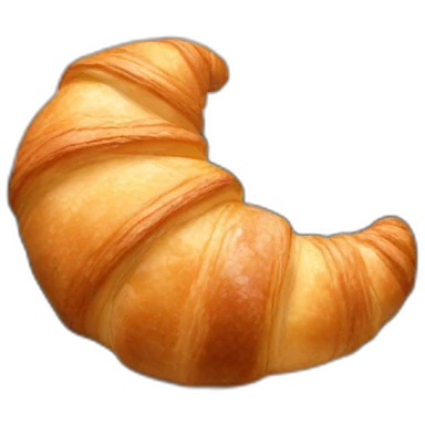 croissant eating croissant emoji