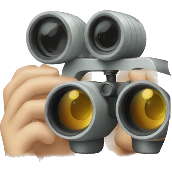 binoculars emoji