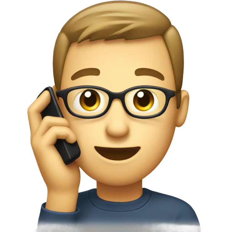 on the phone emoji