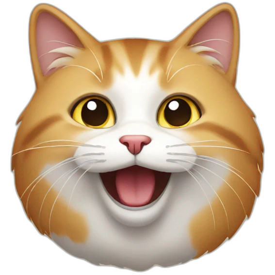 amazed cat emoji