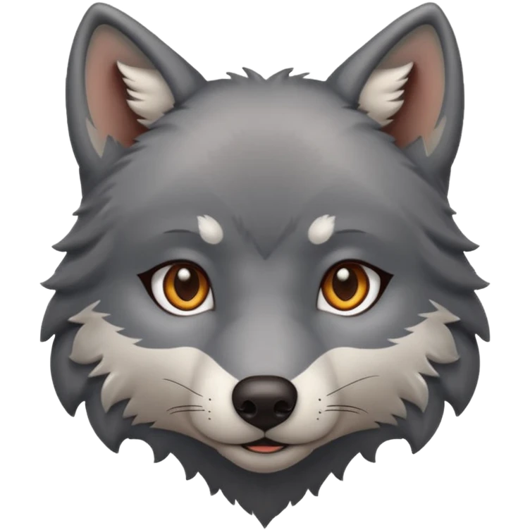 • Wolf 2 – Loving heart emoji