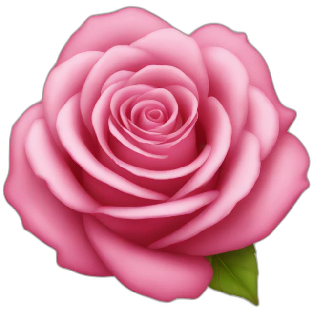 Coeur rose emoji