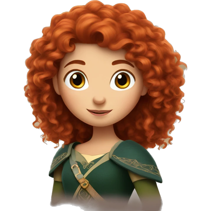 Merida Disney  emoji