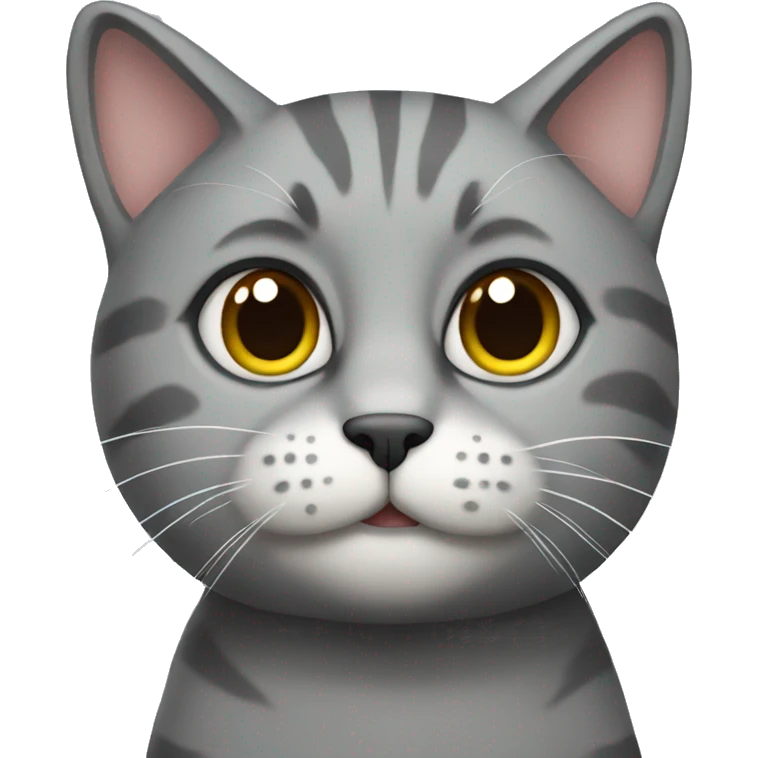 grey cat emoji