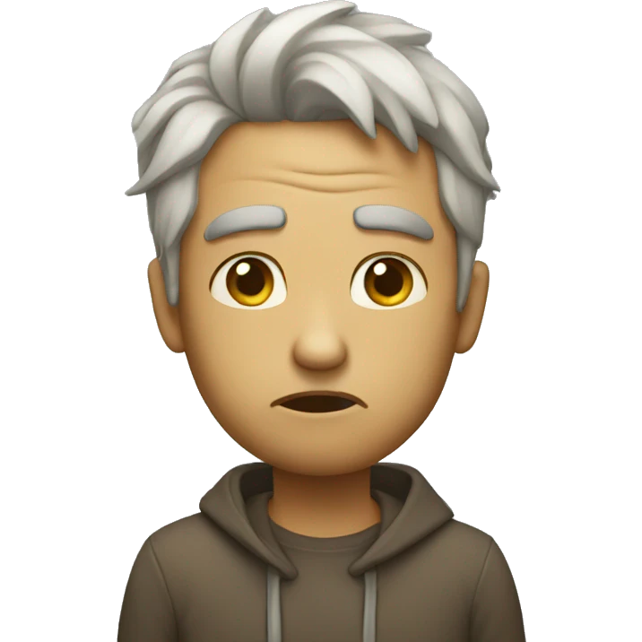 dissapointed emoji