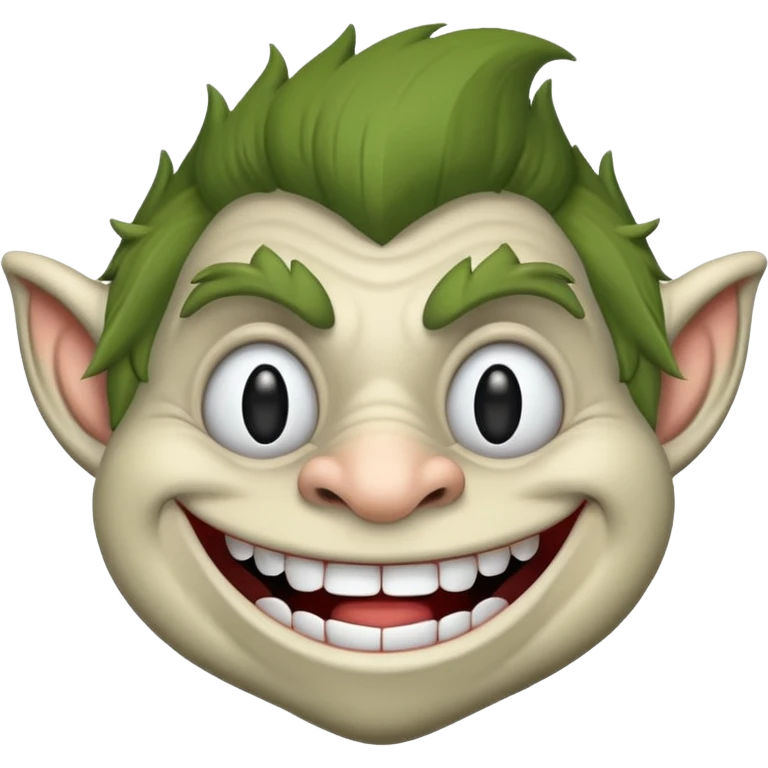 Troll face emoji