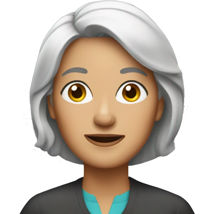 Middle aged woman emoji