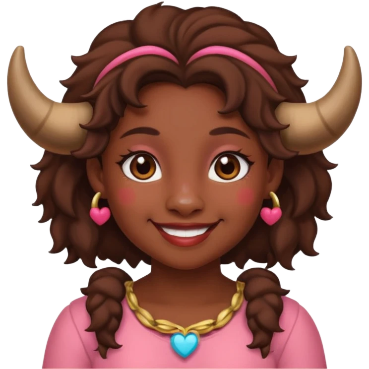 Tauros girl in love emoji