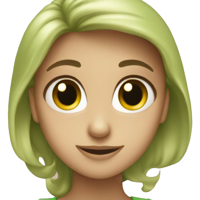 Kelly green heart emoji