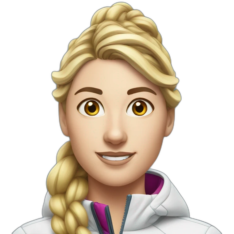 Mikaela shiffrin emoji