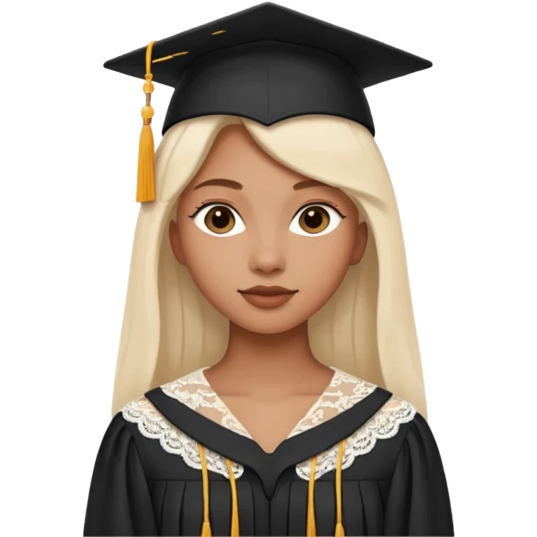 graduation  dress emoji
