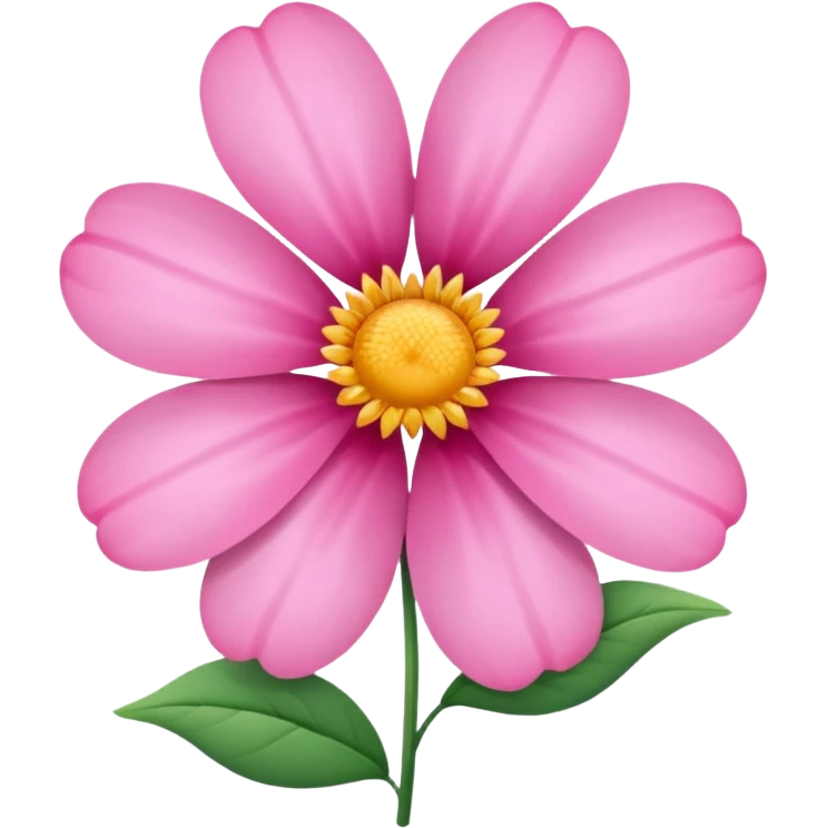 fiore rosa  emoji
