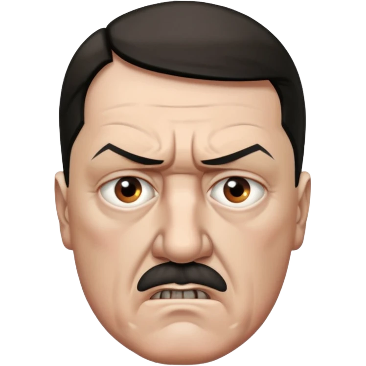 Adolf Hitler, énervé emoji