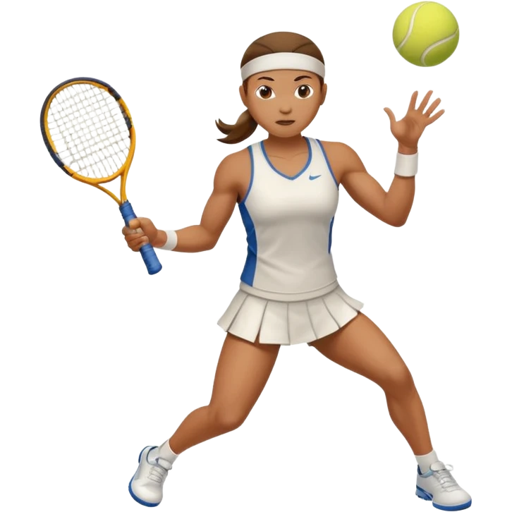 Tennis serve  emoji