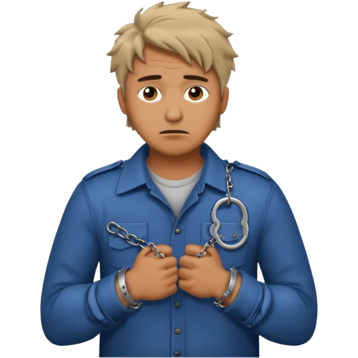 Arrested crook emoji