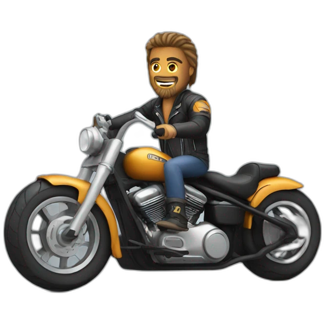 Biker emoji