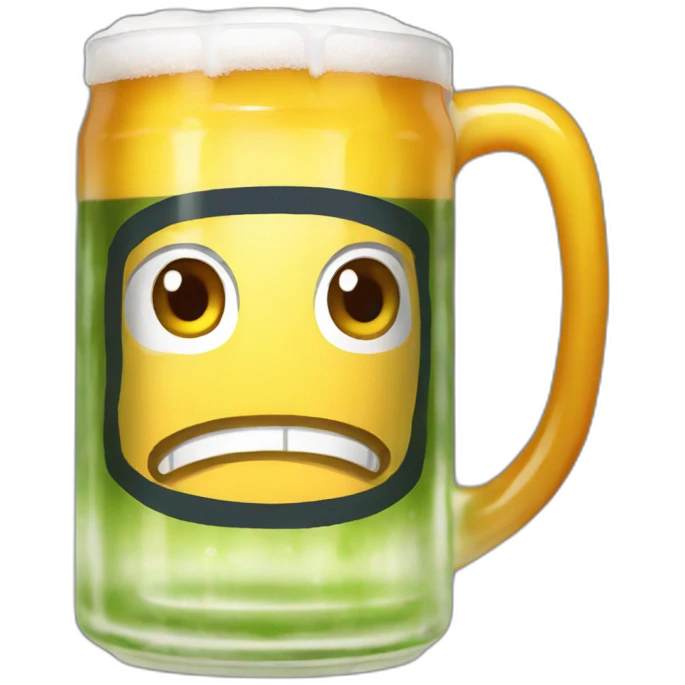Naruto drink beer emoji