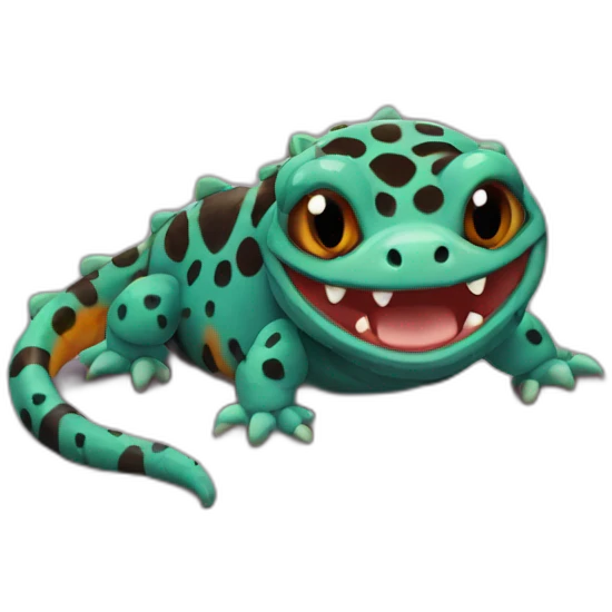 cute gila monster emoji