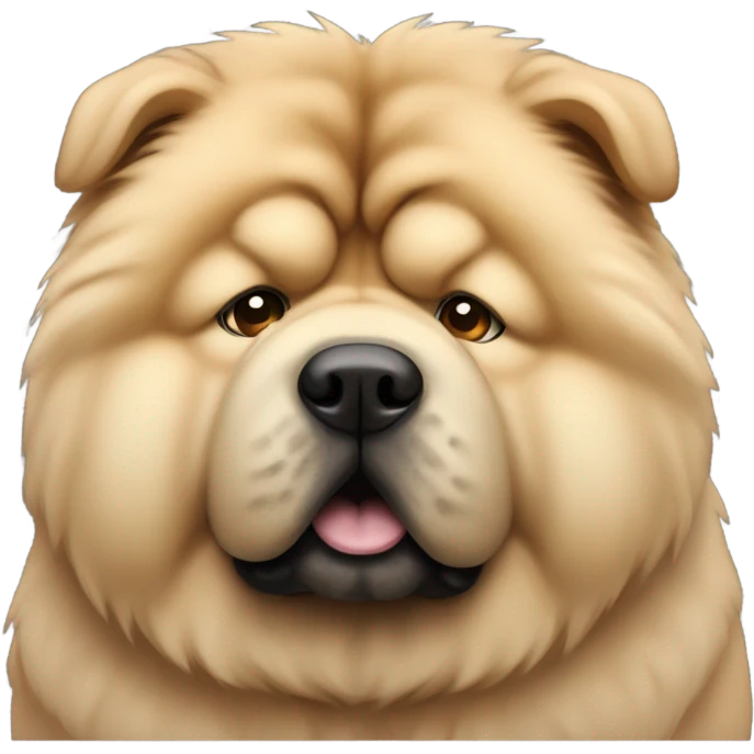 chow chow sad emoji