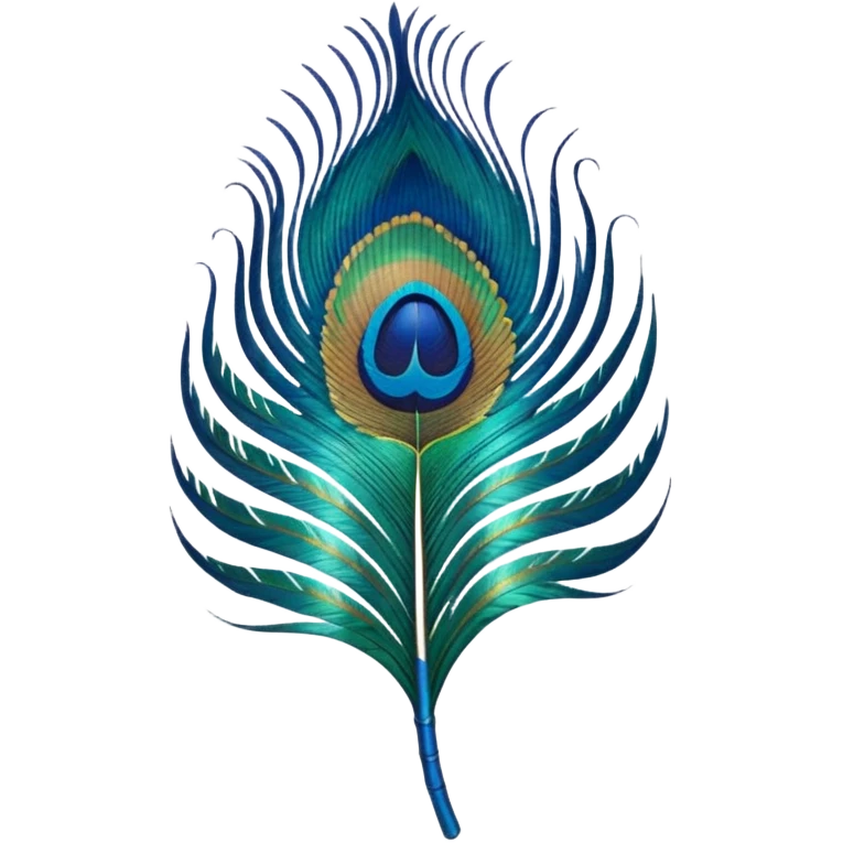 I need the single feather of peacock emoji