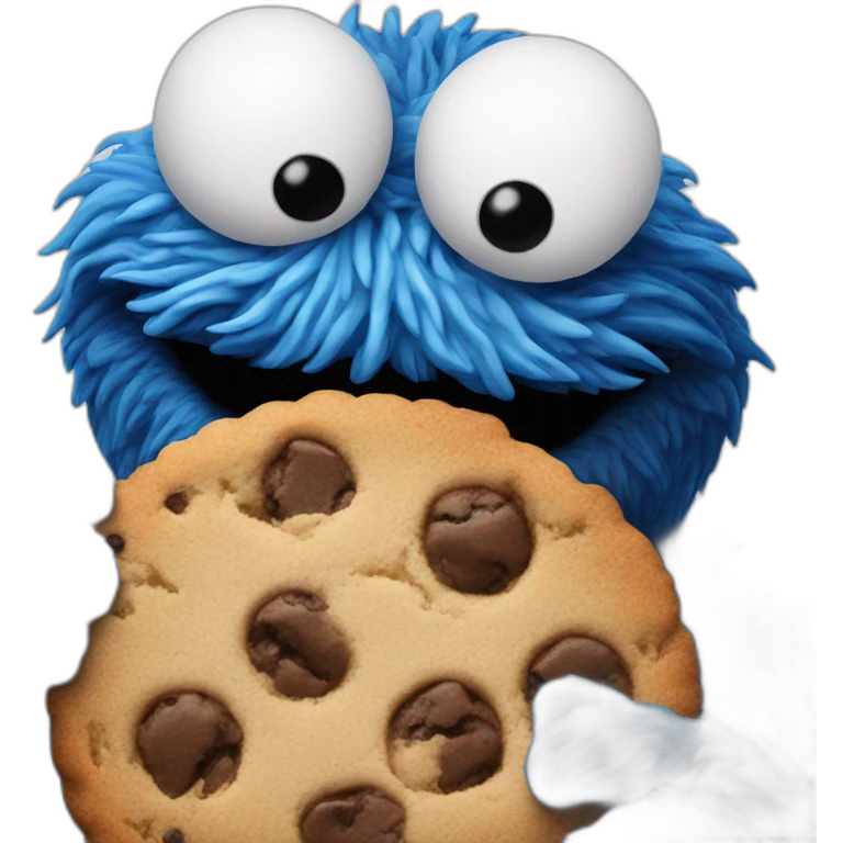 cookie monster emoji