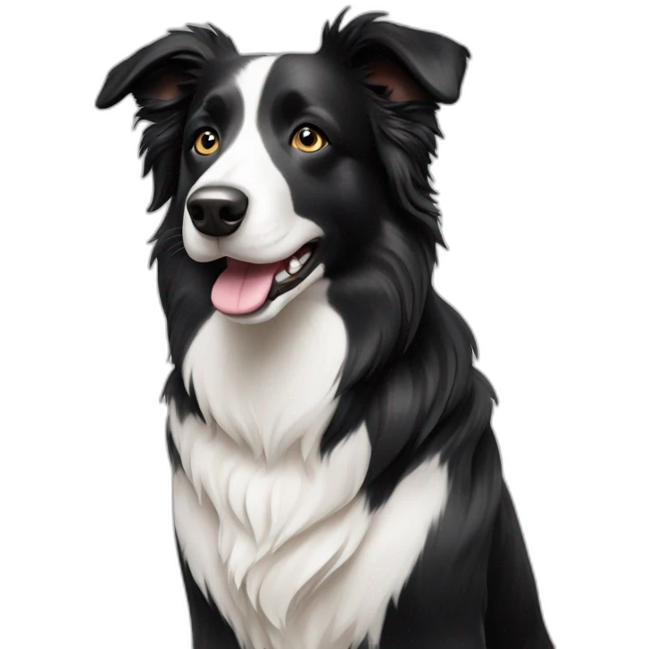 black-and-white-smooth-coat-border-collie emoji
