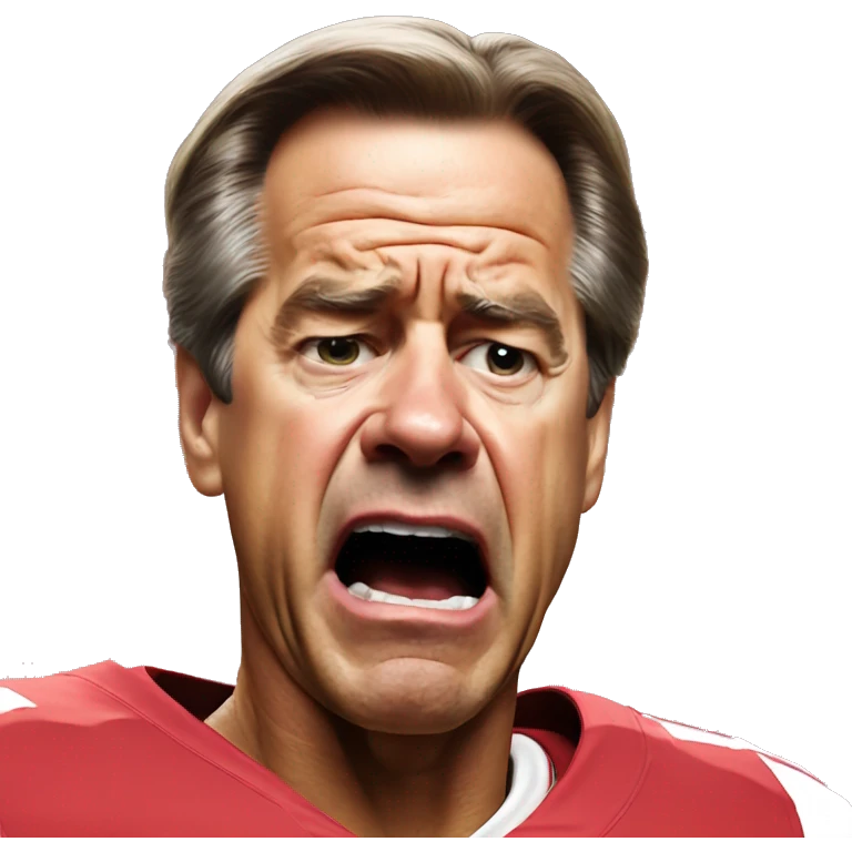 Nick saban crying emoji