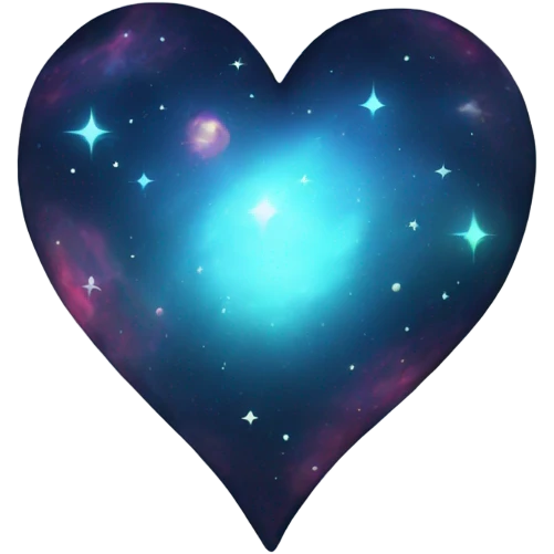 Space heart emoji