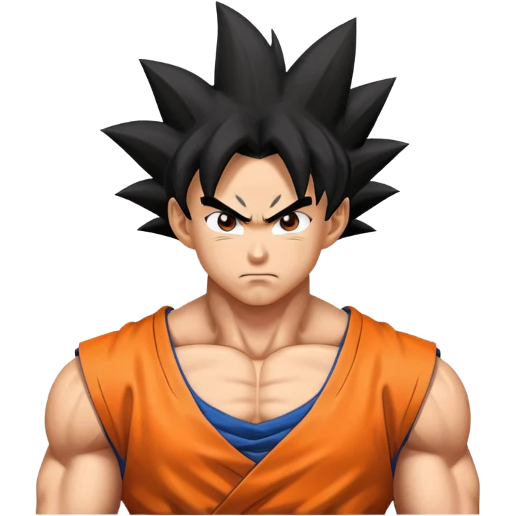 Goku from Dragon Ball emoji