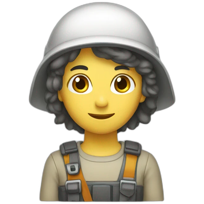 Quiet Helper Emblem emoji