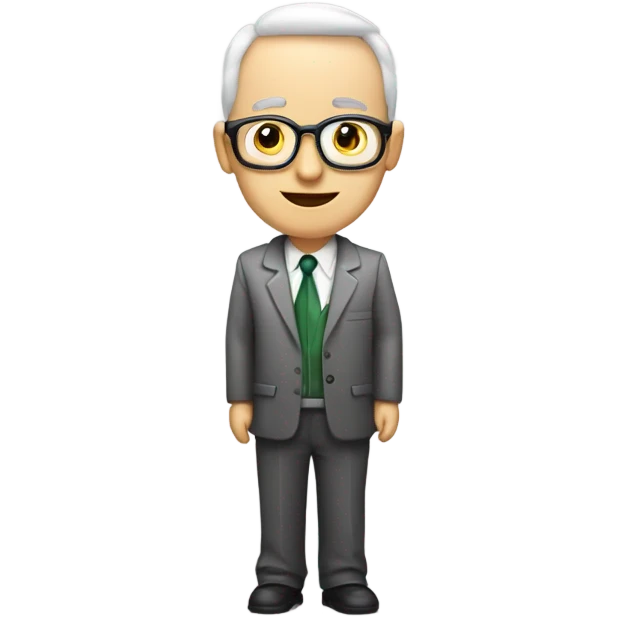 profesor y profesora con computador DE PIEL BLANCA emoji