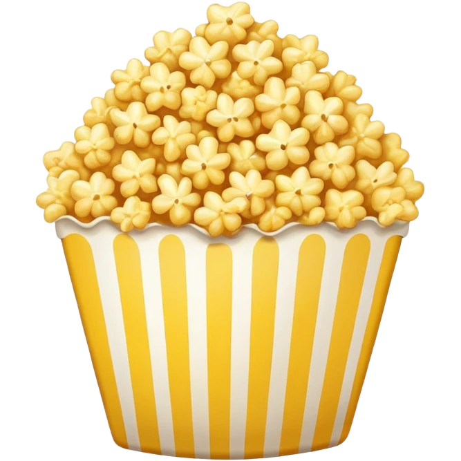 sweet popcorn emoji