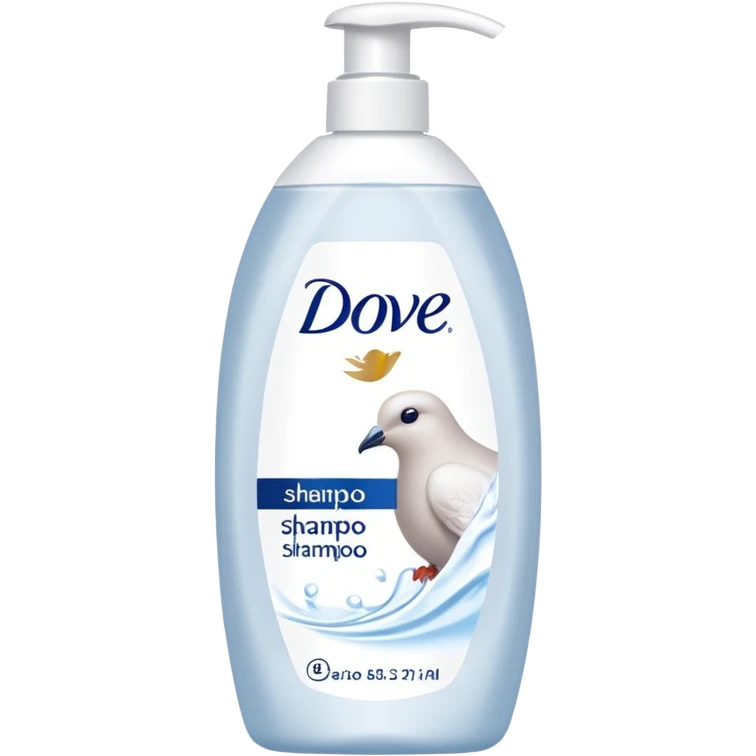 Dove shampoo emoji