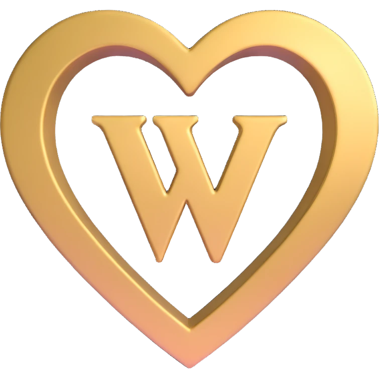 Wu-Tang Clan W symbol inside a heart emoji