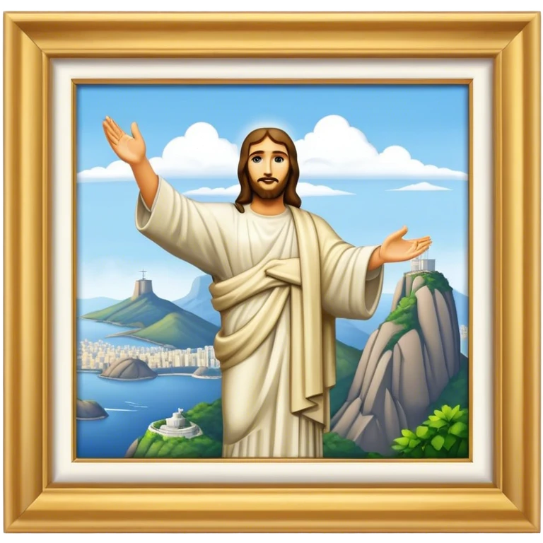 Christ the Redeemer emoji