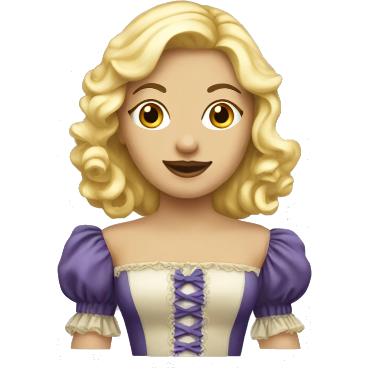 Blonde vénitienne  emoji