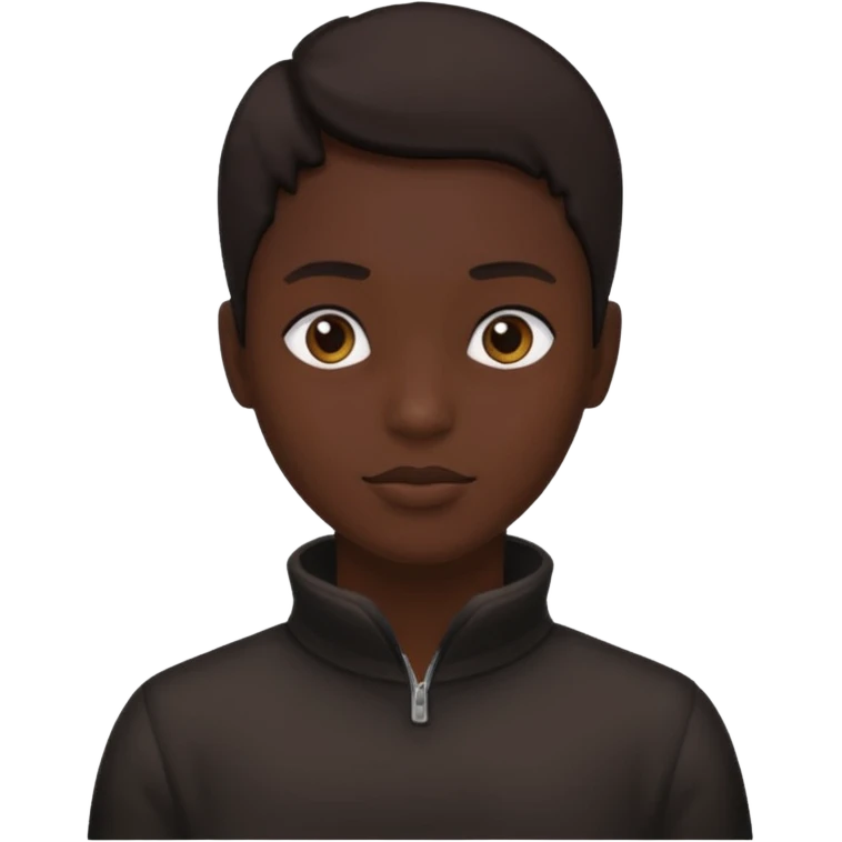 WIl je voor mij emoij maken
Je ziet gezicht, persoon. Maar zie alleen silhout, onbekend. emoji