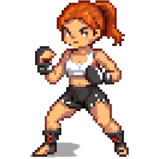 female kickboxer emoji