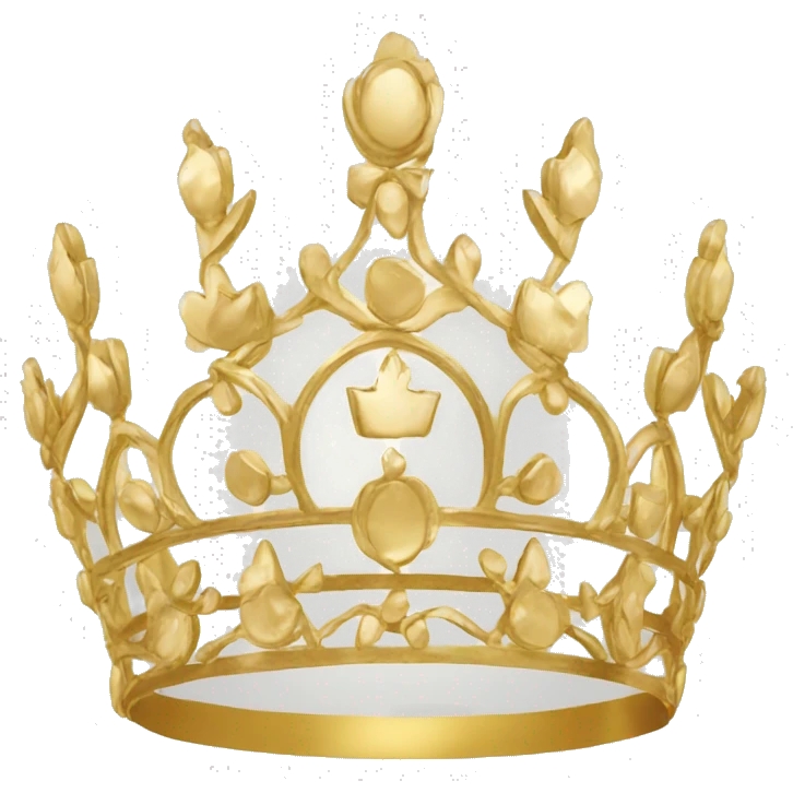 Gold Tiara emoji