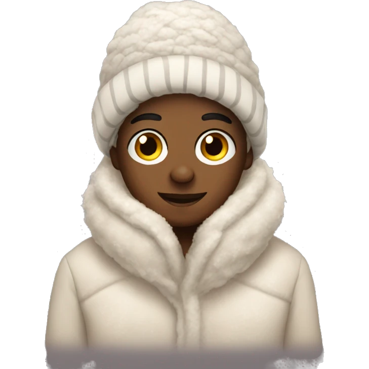 Cozy winter vibe  emoji